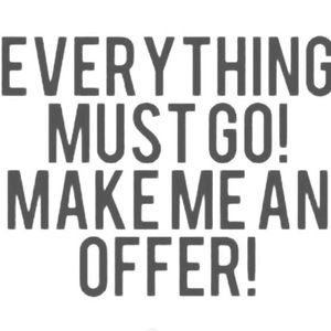 ALL OFFERS ACCEPTED!!